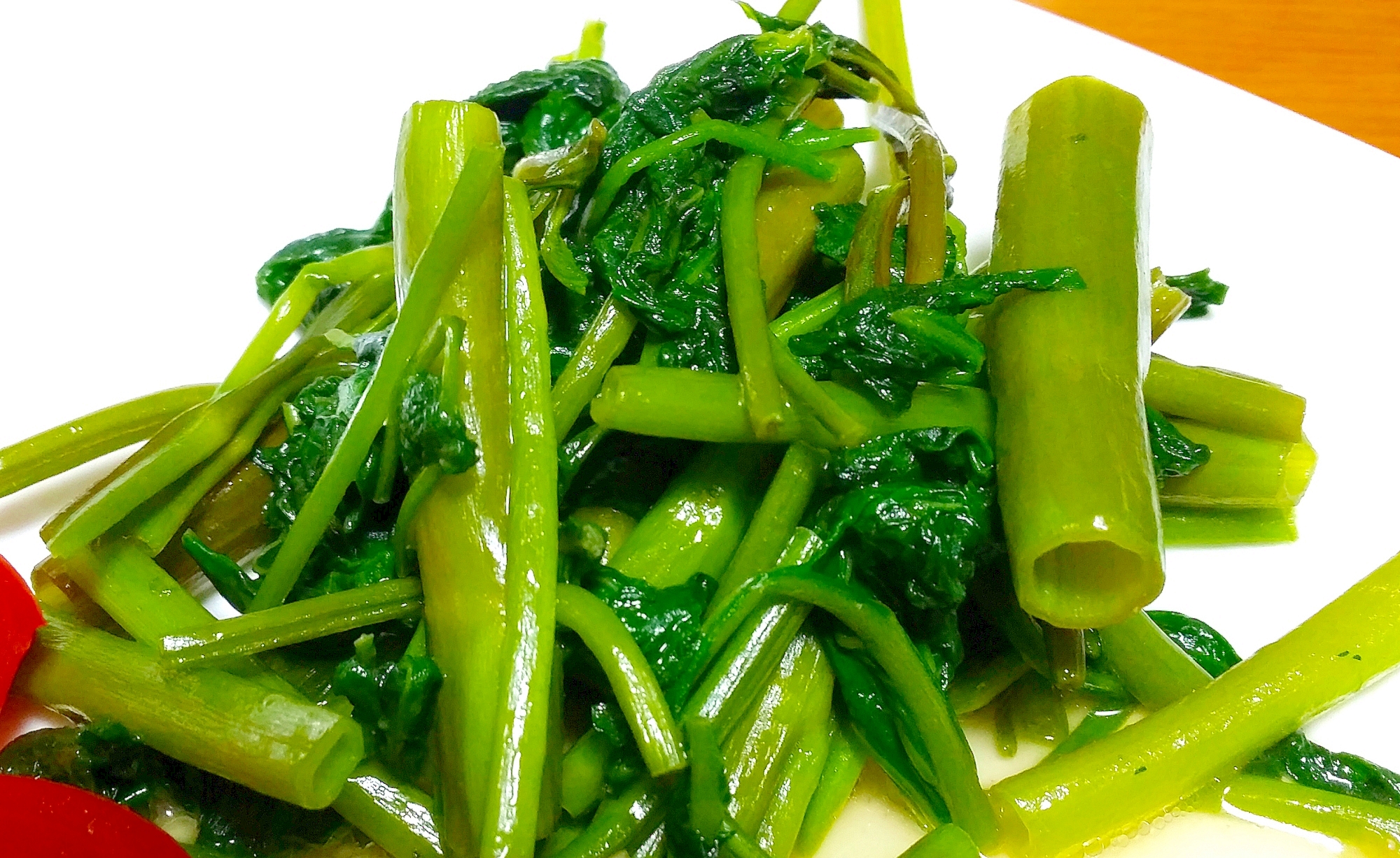 調理簡単 空芯菜の中華炒め レシピ 作り方 By Yomogimotir 楽天レシピ