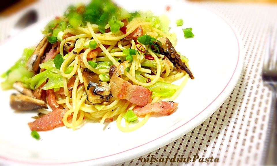 オイルサーディンパスタ