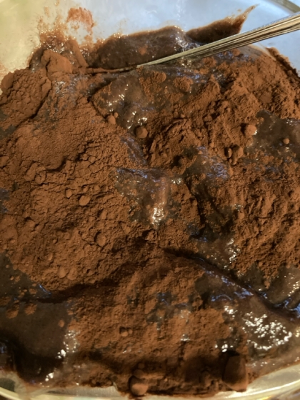 オオバコでつくる超簡単で低糖質な絶品チョコ餅