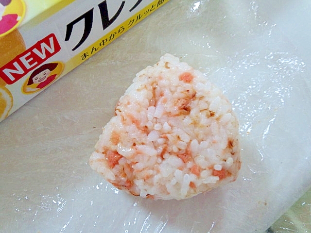 北海道♪鮭バターのおにぎり