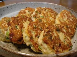 鶏ごぼうつくね　味噌風味