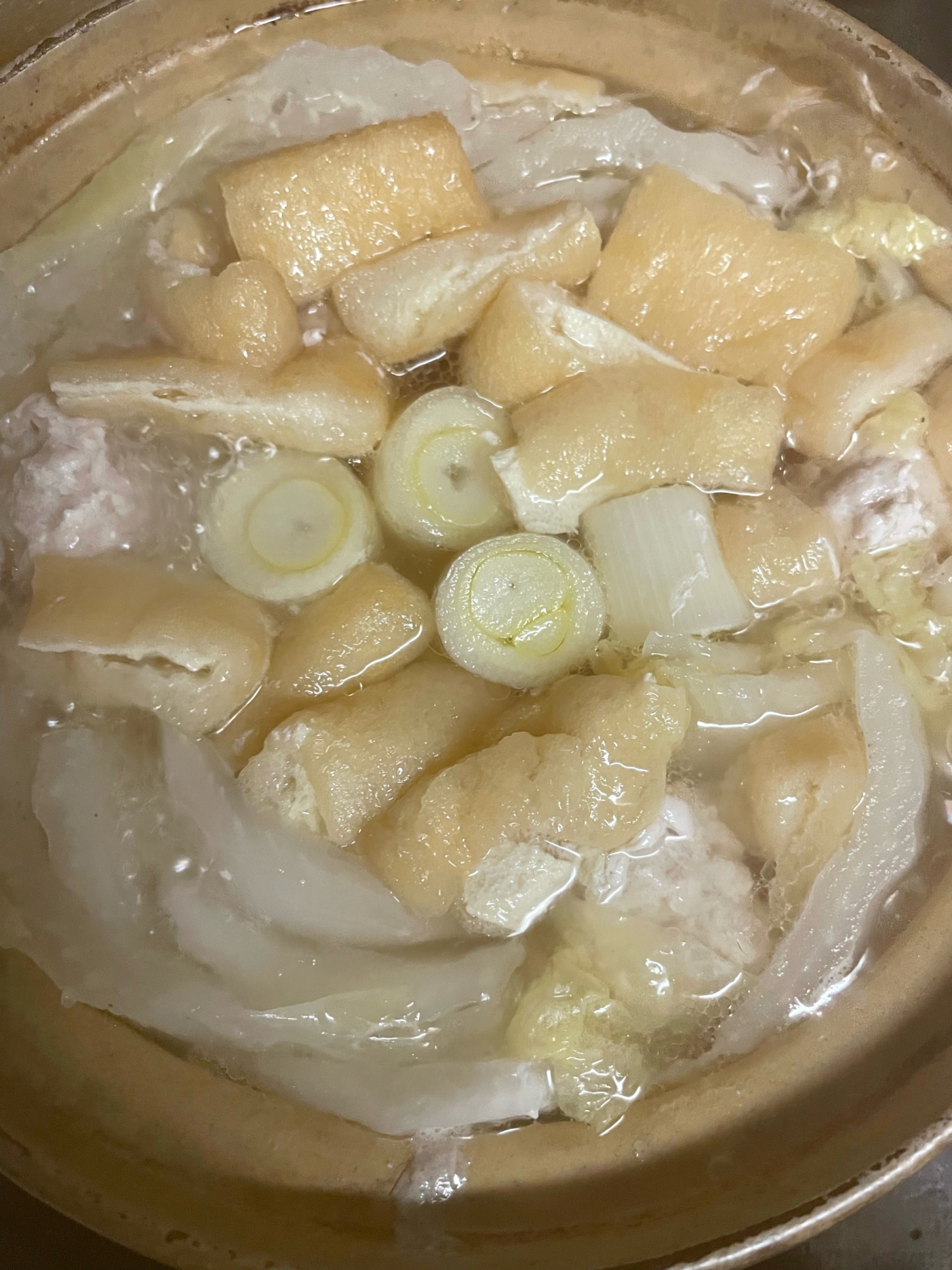 白だしにんにく少々で簡単こく上手鍋
