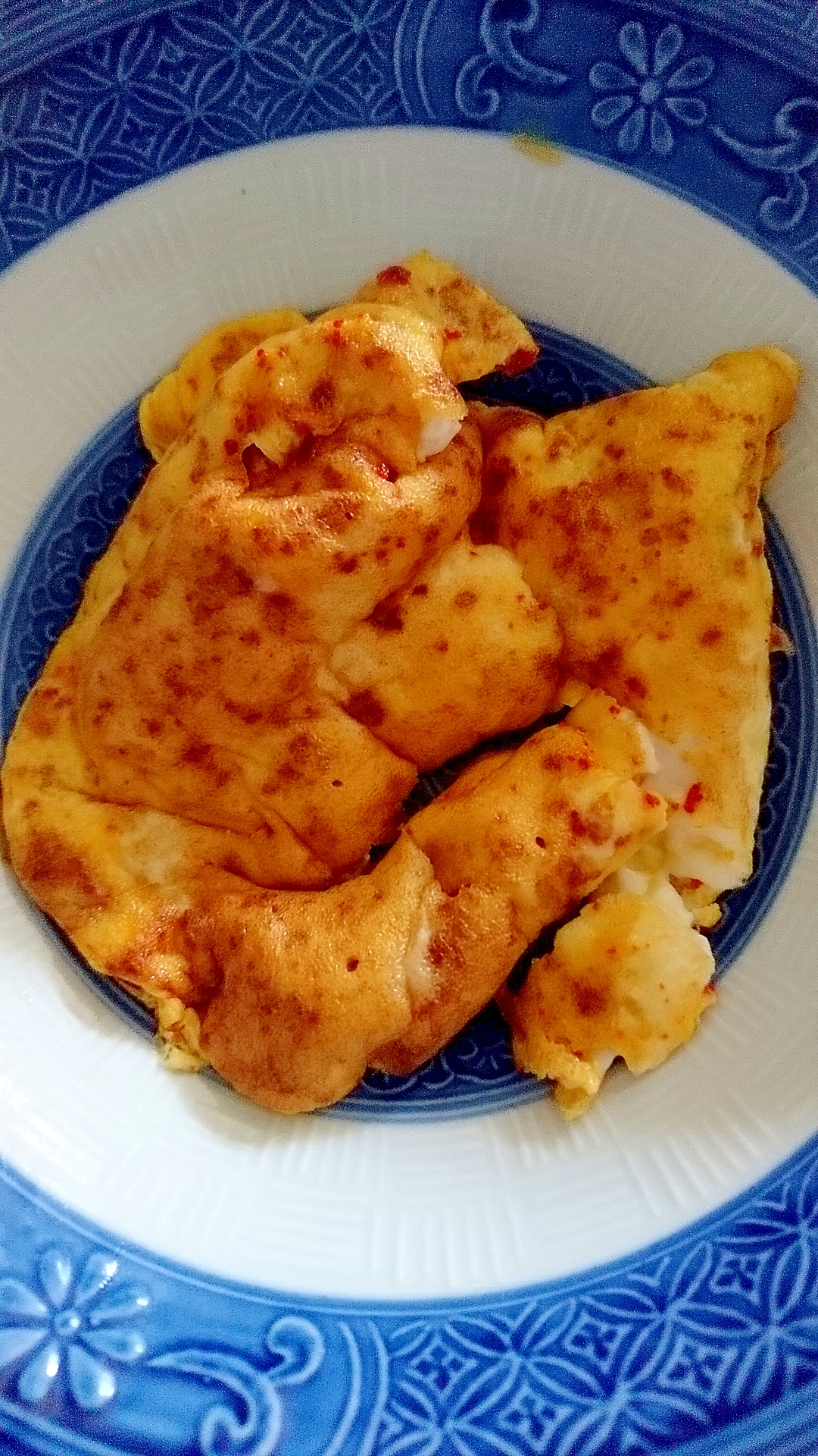【辛い料理】韓国唐辛子の卵焼き
