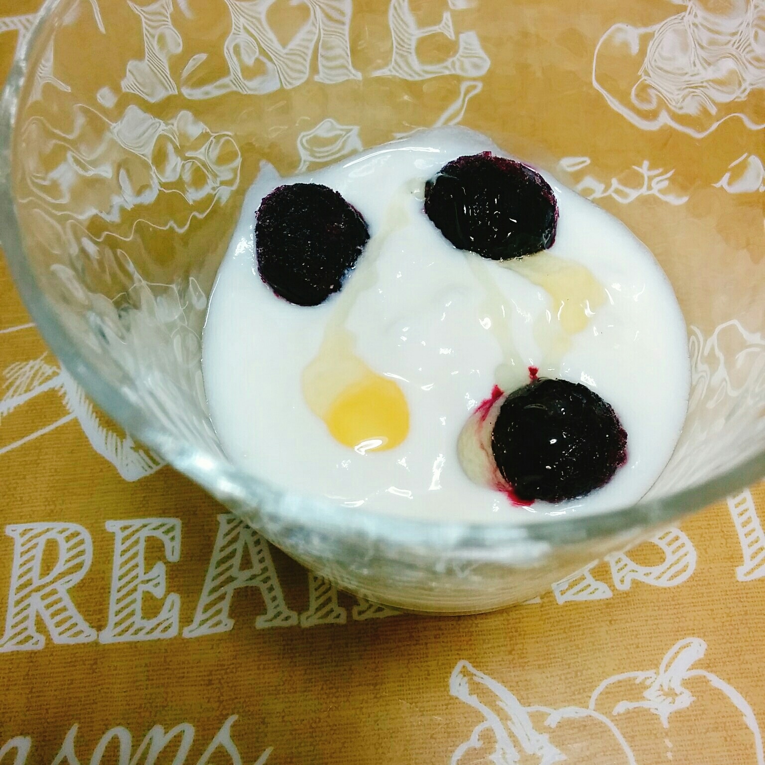 アマニ油 ブルーベリーヨーグルトデザート レシピ 作り方 By あんごるぁうさぎ 楽天レシピ