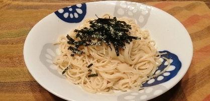 市販の明太パスタにちょい足しで美味しく♪