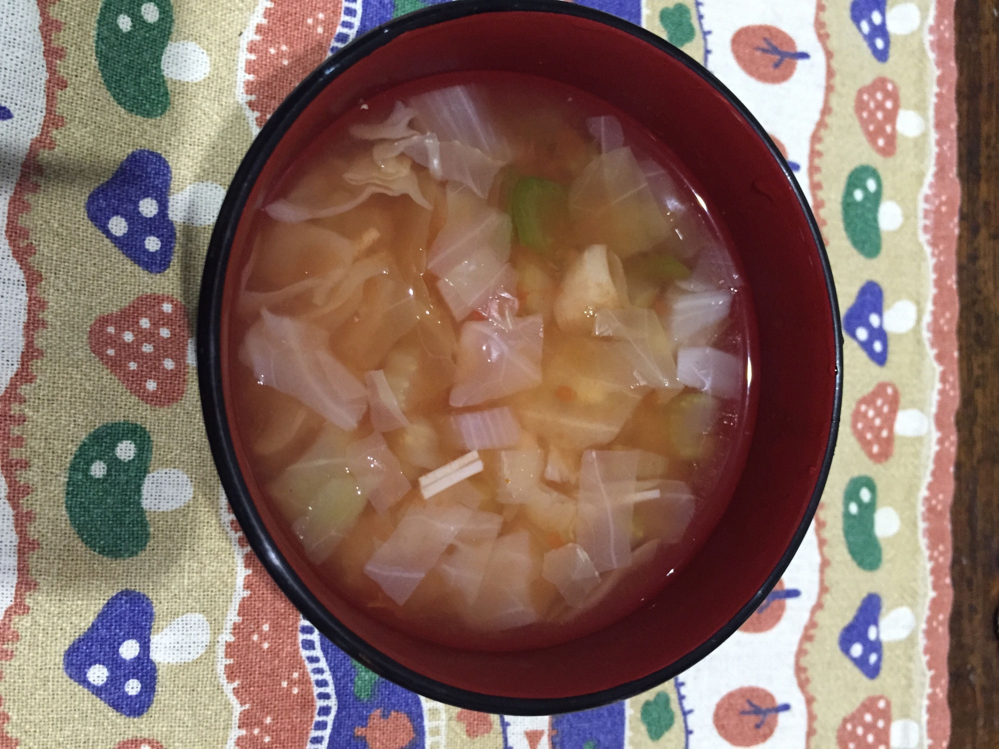 圧力鍋で1分食事前のダイエットスープ 野菜スープ