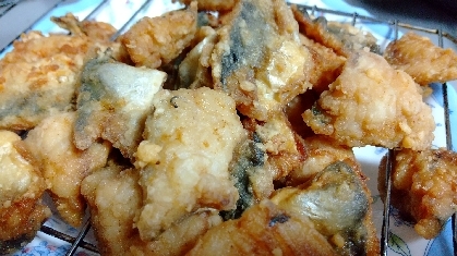 小あじの竜田揚げ