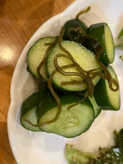 夏に食べたい！塩昆布きゅうり！