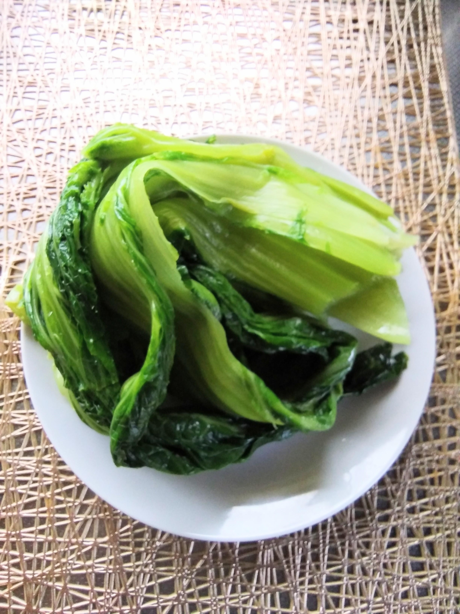 高菜☆高菜の灰汁抜き