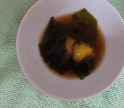 じゃがいもと玉葱の味噌汁
