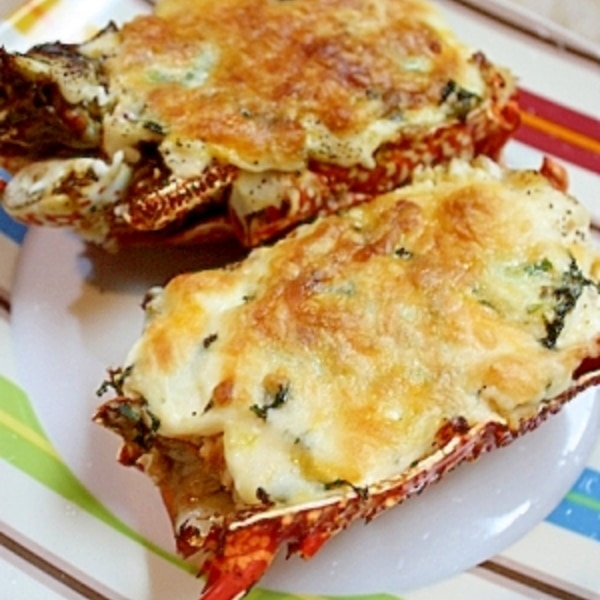 簡単 美味しい 伊勢海老のチーズたっぷりグリル レシピ 作り方 By ペコ4672 楽天レシピ 簡単 美味しい 伊勢海老のチーズたっぷりグリル レシピ 作り方 By ペコ4672 楽天レシピ