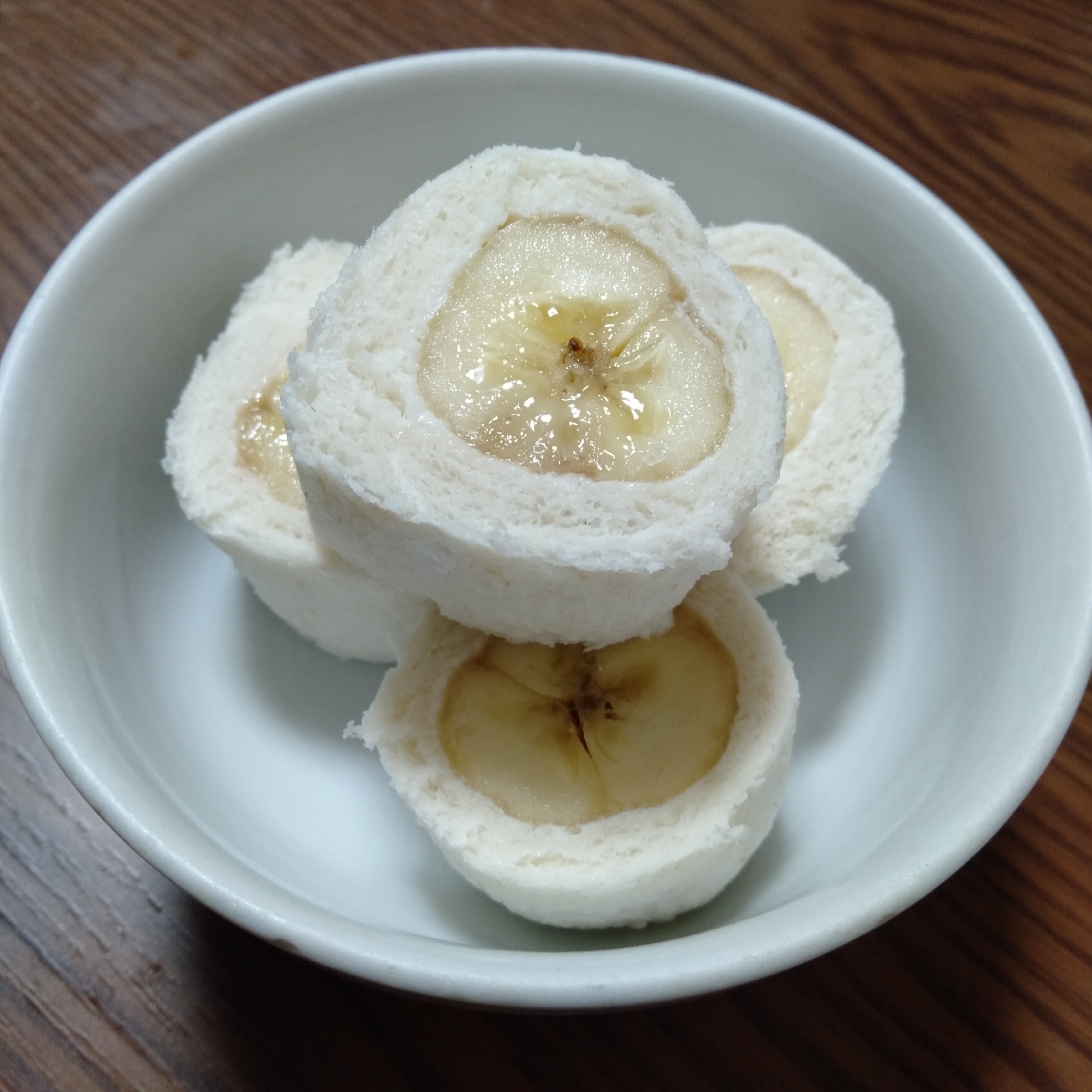 離乳食完了期 バナナとヨーグルトのロールサンド