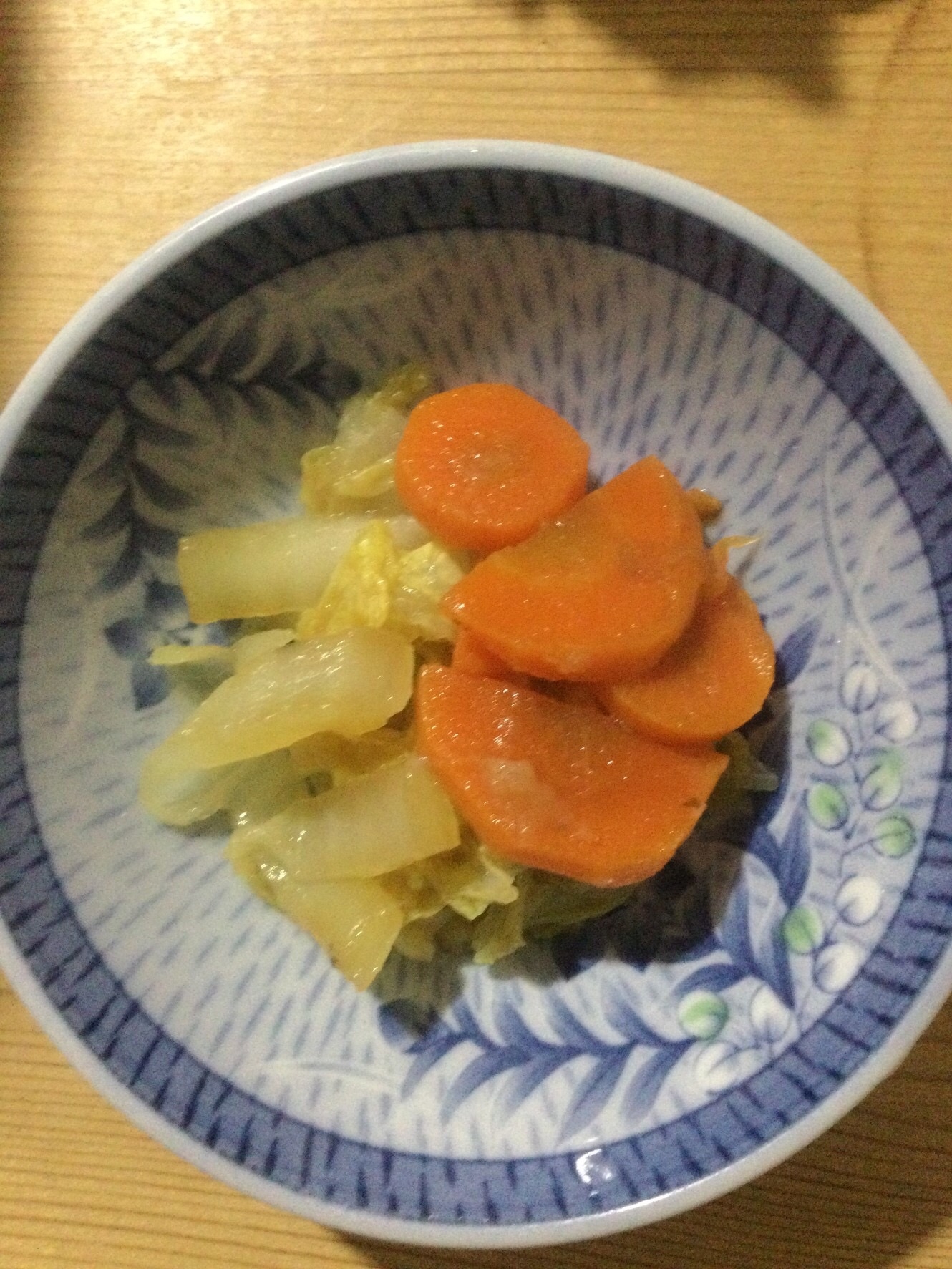 人参と白菜の煮物♪