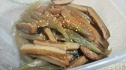 初めて作りました。南蛮をかけて頂きました。