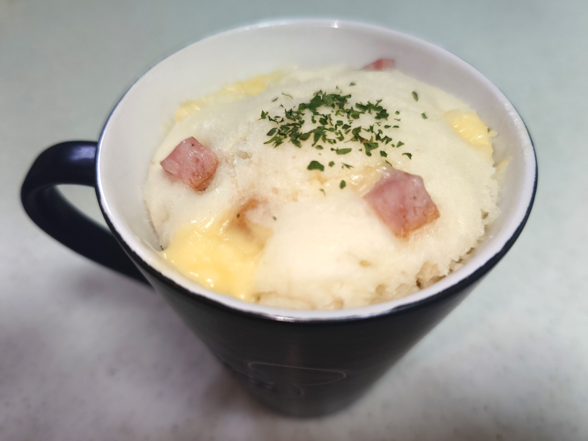 【レンジで簡単】HMでウインナーチーズ蒸しパン