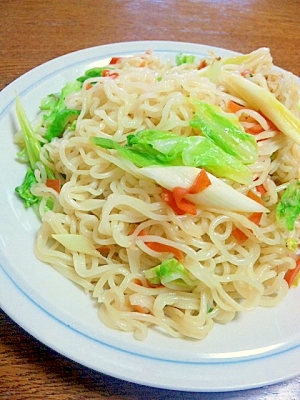 インスタントで♪焼きラーメン