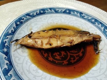 レシピ通りの調味料の分量で美味しくできました。魚の煮付けはなかなか作る機会が少ないので勉強になりたした。