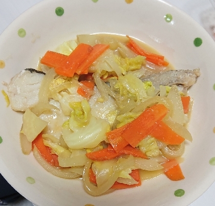 フライパンで♡鱈のちゃんちゃん焼き風
