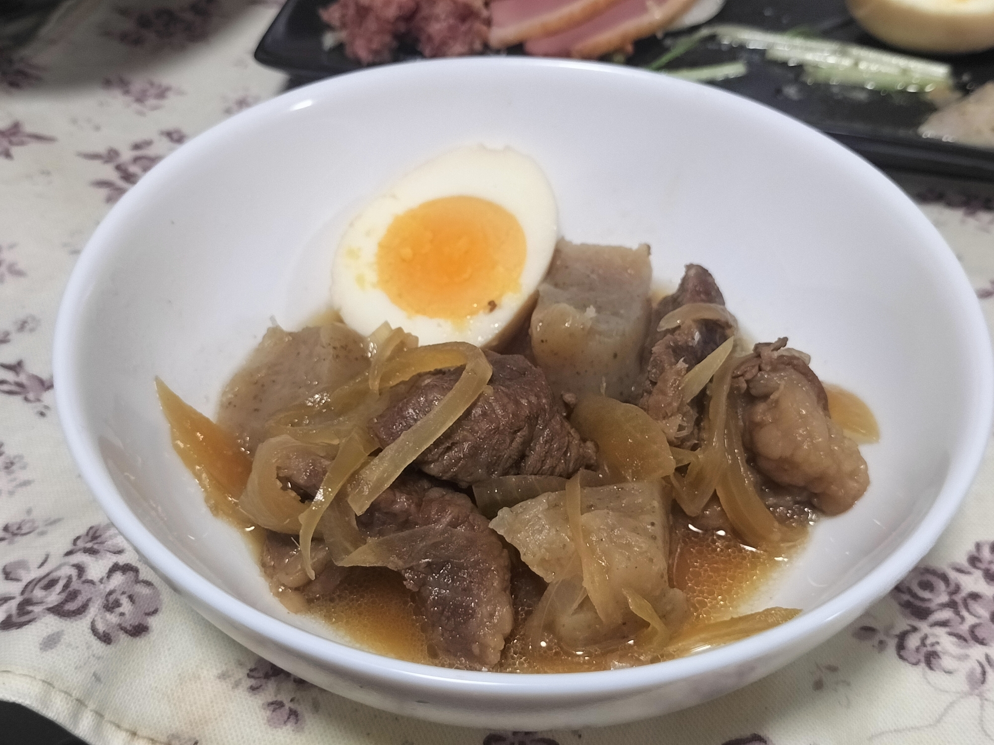 炊飯器で簡単作り置き♪牛すじ煮込み