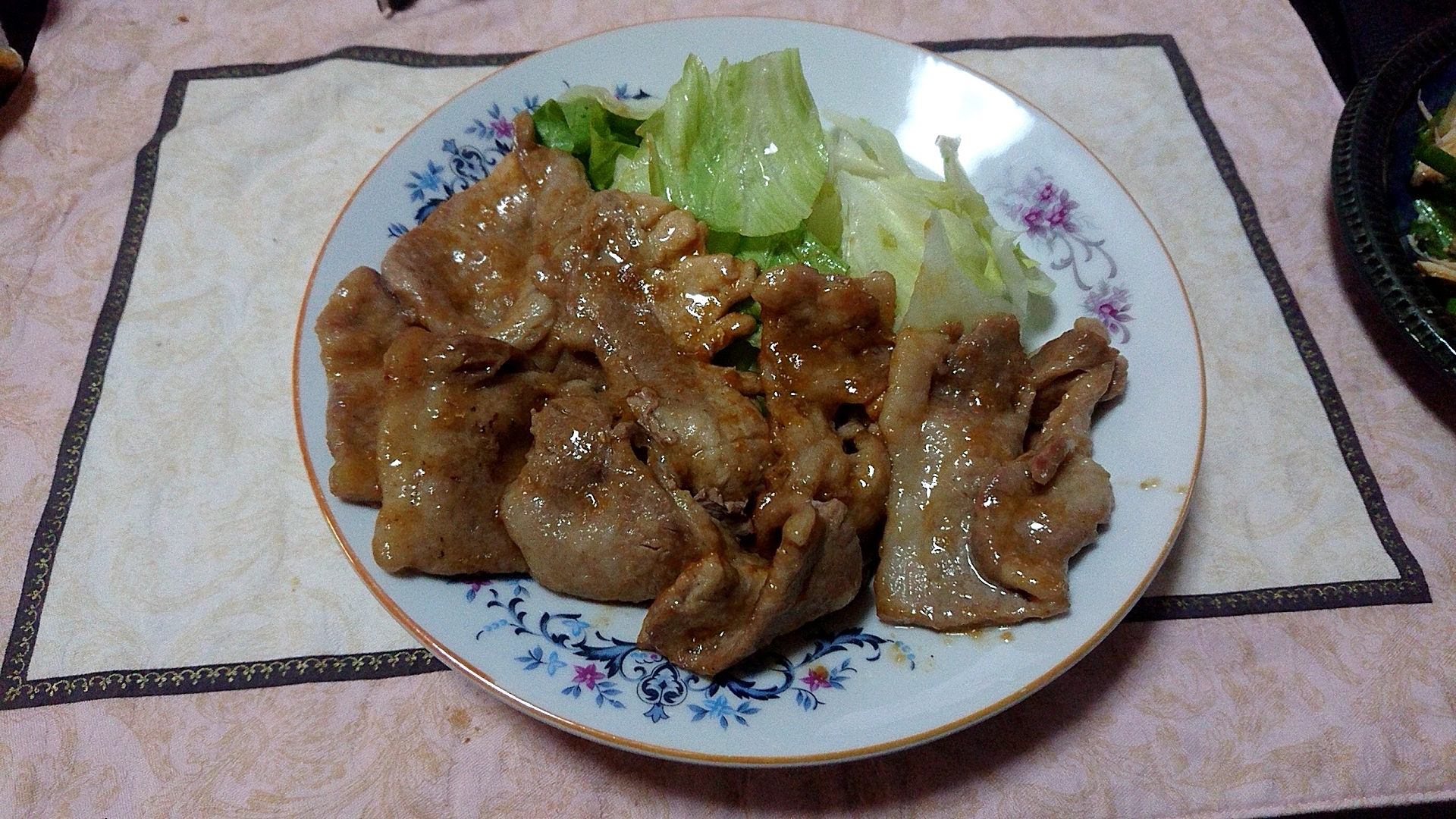 みんな大好き！定番のおかず☆豚のしょうが焼き