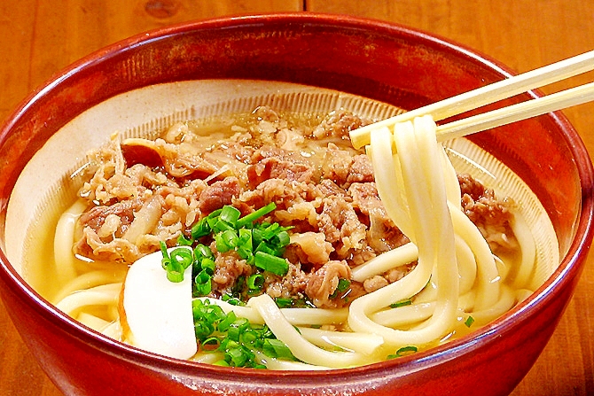 甘くてジューシー★肉うどん