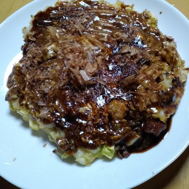 強力粉と薄力粉をブレンド☆お好み焼き