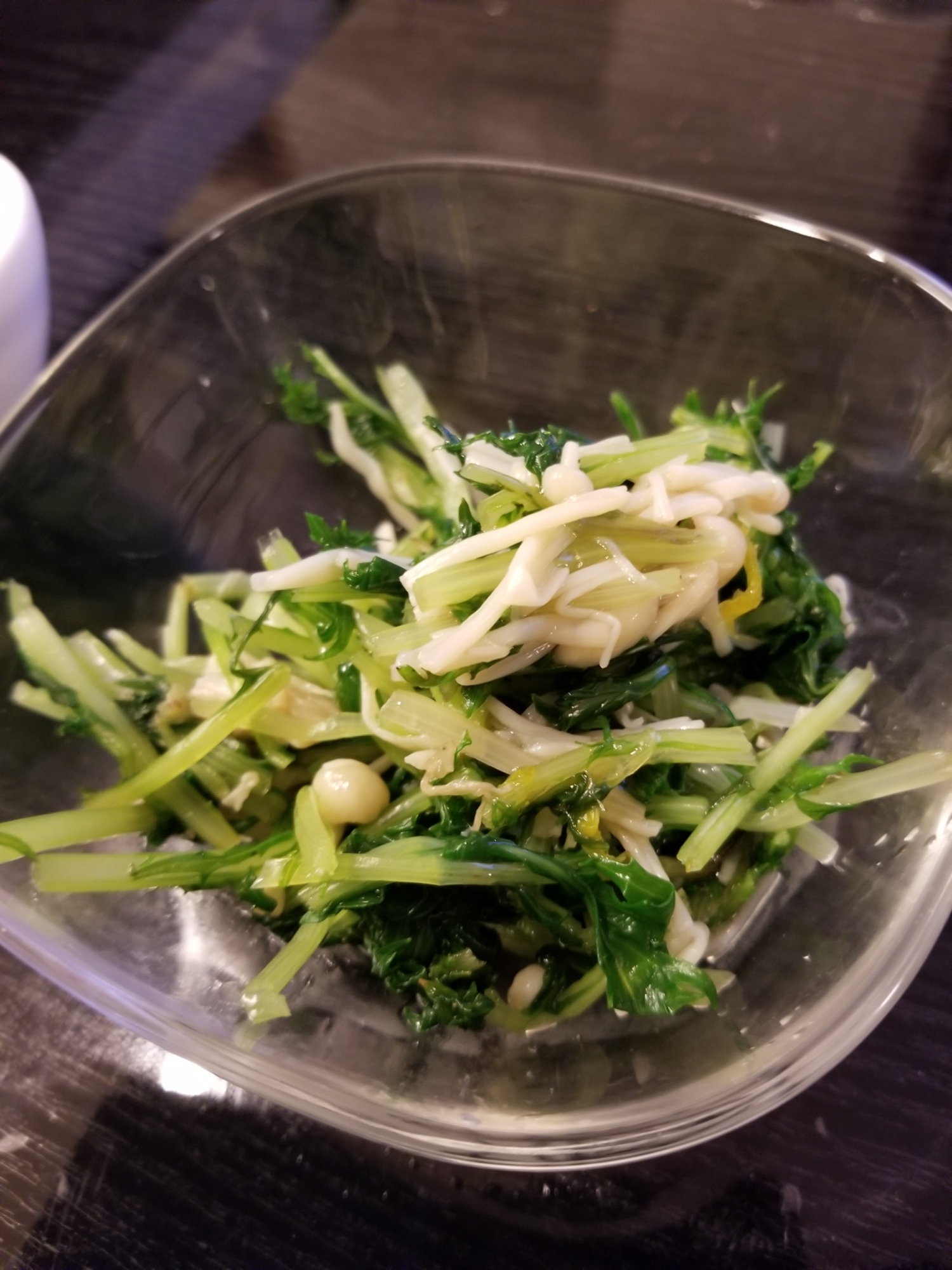 シャキシャキ水菜のお浸し