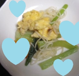 sweet sweet♡様、レタスの代わりに小松菜で…和風スクランブルエッグとっても美味しかったです♪♪
レシピ、ありがとうございます！！
良き１日を☆☆☆