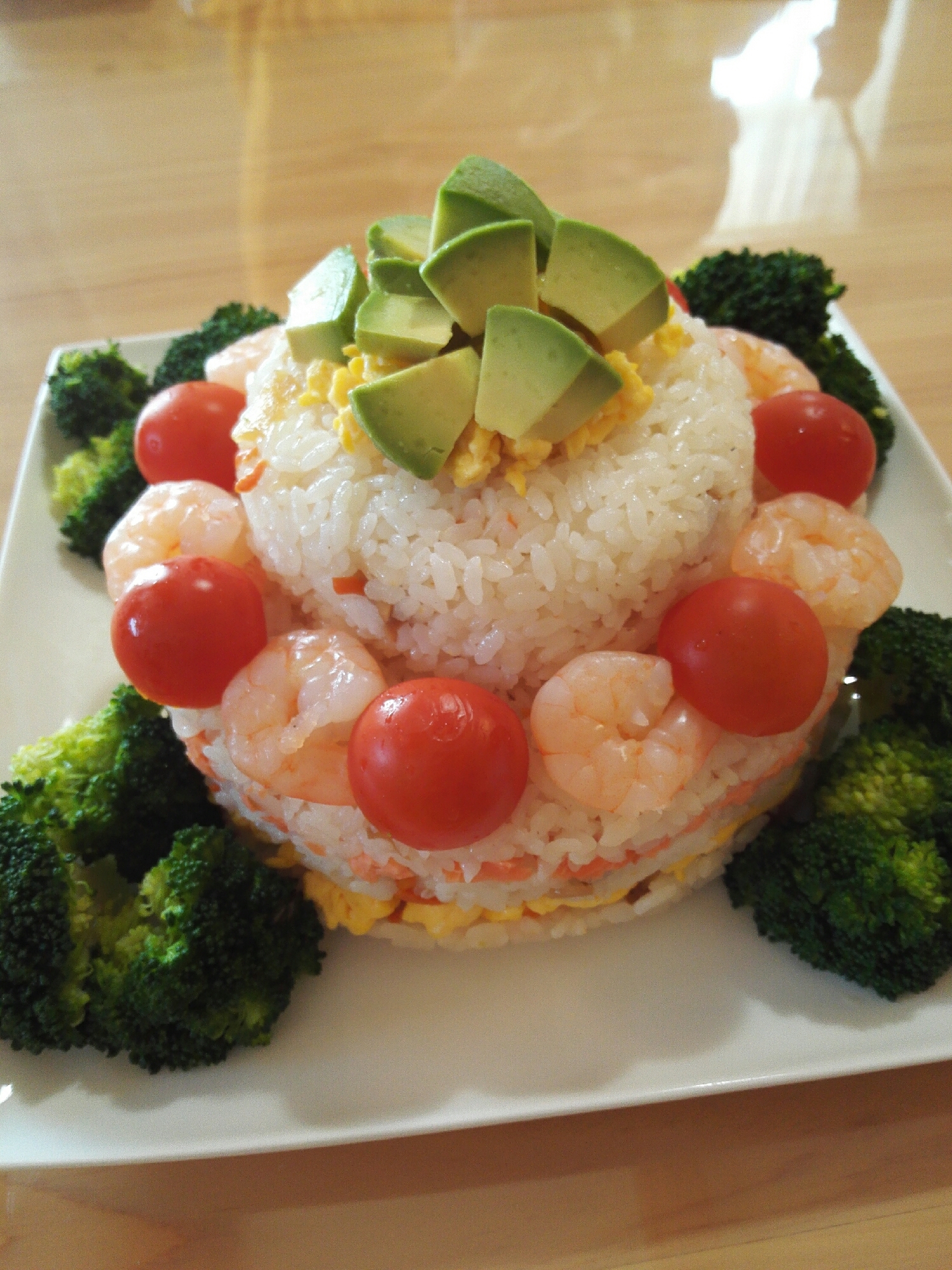 お誕生日に 簡単なちらし寿司ケーキ レシピ 作り方 By ハレタソラ 楽天レシピ お誕生日に 簡単なちらし寿司ケーキ レシピ 作り方 By ハレタソラ 楽天レシピ