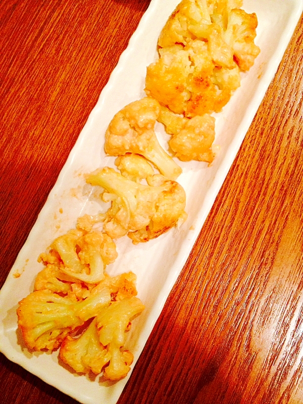 カリフラワーの揚げ焼きのケチャップマヨ和え レシピ 作り方 By みゅうしろ 楽天レシピ