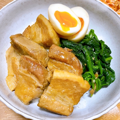 とろっとろにできました！角煮丼にしました。感動の美味しさ！
いつも失敗しちゃってたので、これからはこのレシピで作ります♪