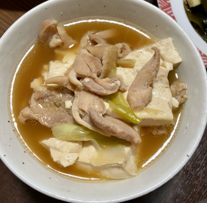 鶏ももで作る★肉豆腐