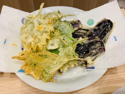 サクッと美味しい！青紫蘇の天ぷら（普通）①