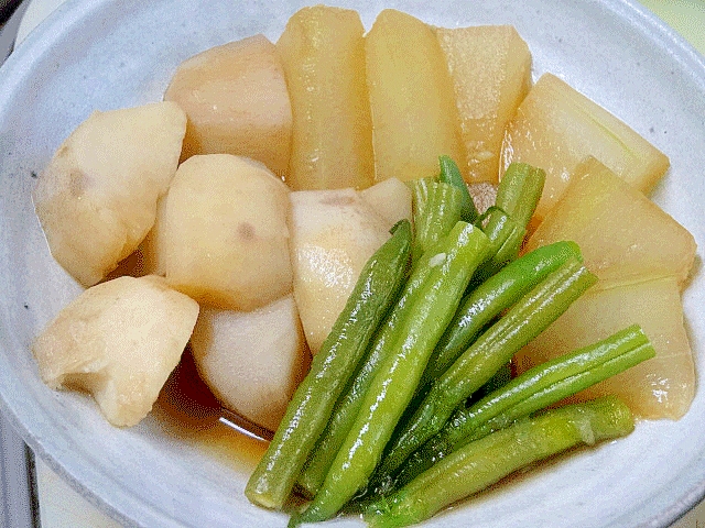 お惣菜☆　「冬瓜と里芋の含め煮」