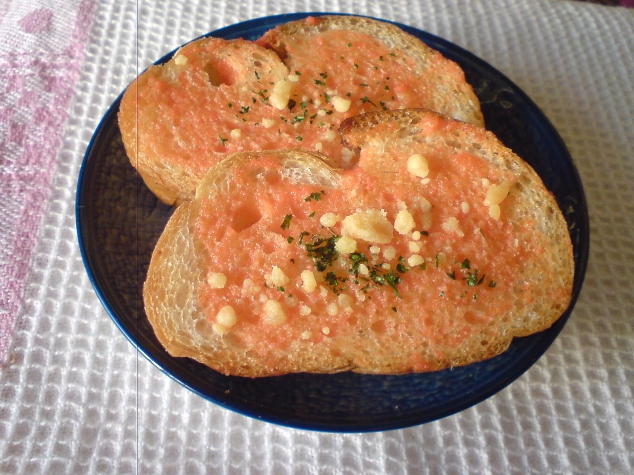 明太チーズの朝食パン