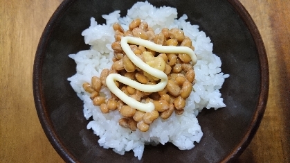 納豆マヨご飯