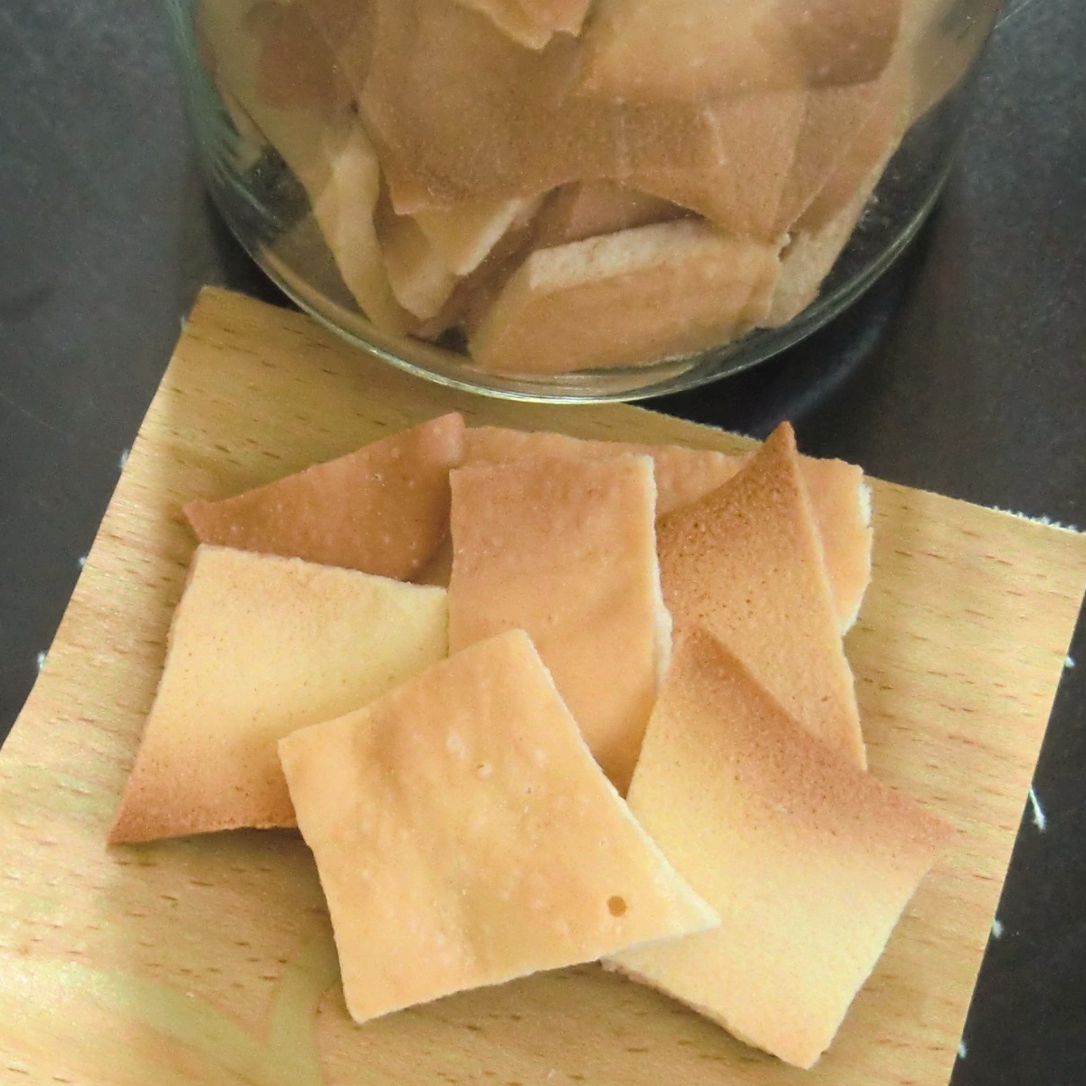 簡単おやつ 瓦せんべい風たまごせんべい レシピ 作り方 By R Chibico 楽天レシピ 簡単おやつ 瓦せんべい風たまごせんべい レシピ 作り方 By R Chibico 楽天レシピ