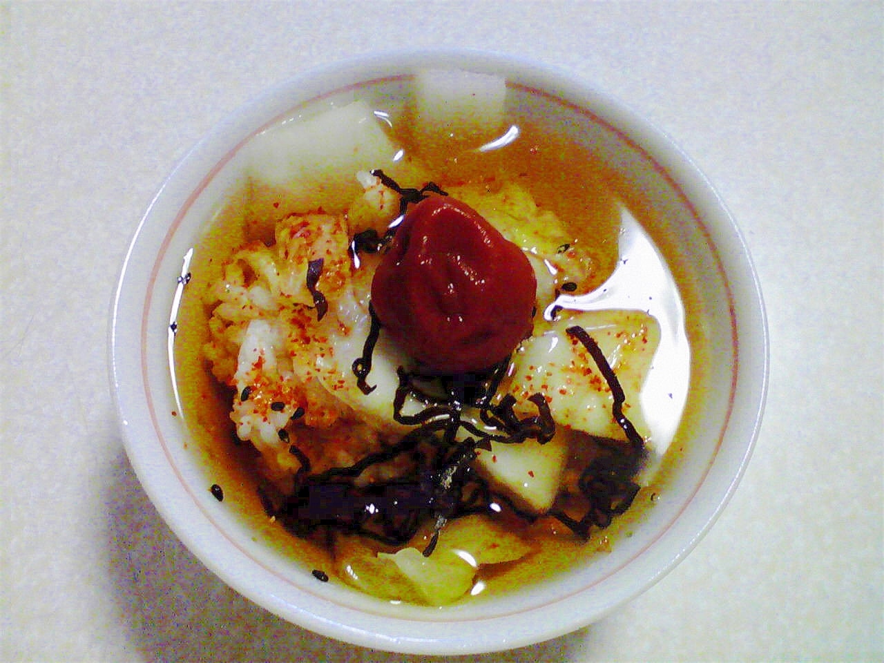 時間がない朝は、お茶漬け！ レシピ・作り方 by yellow-yellow - 楽天