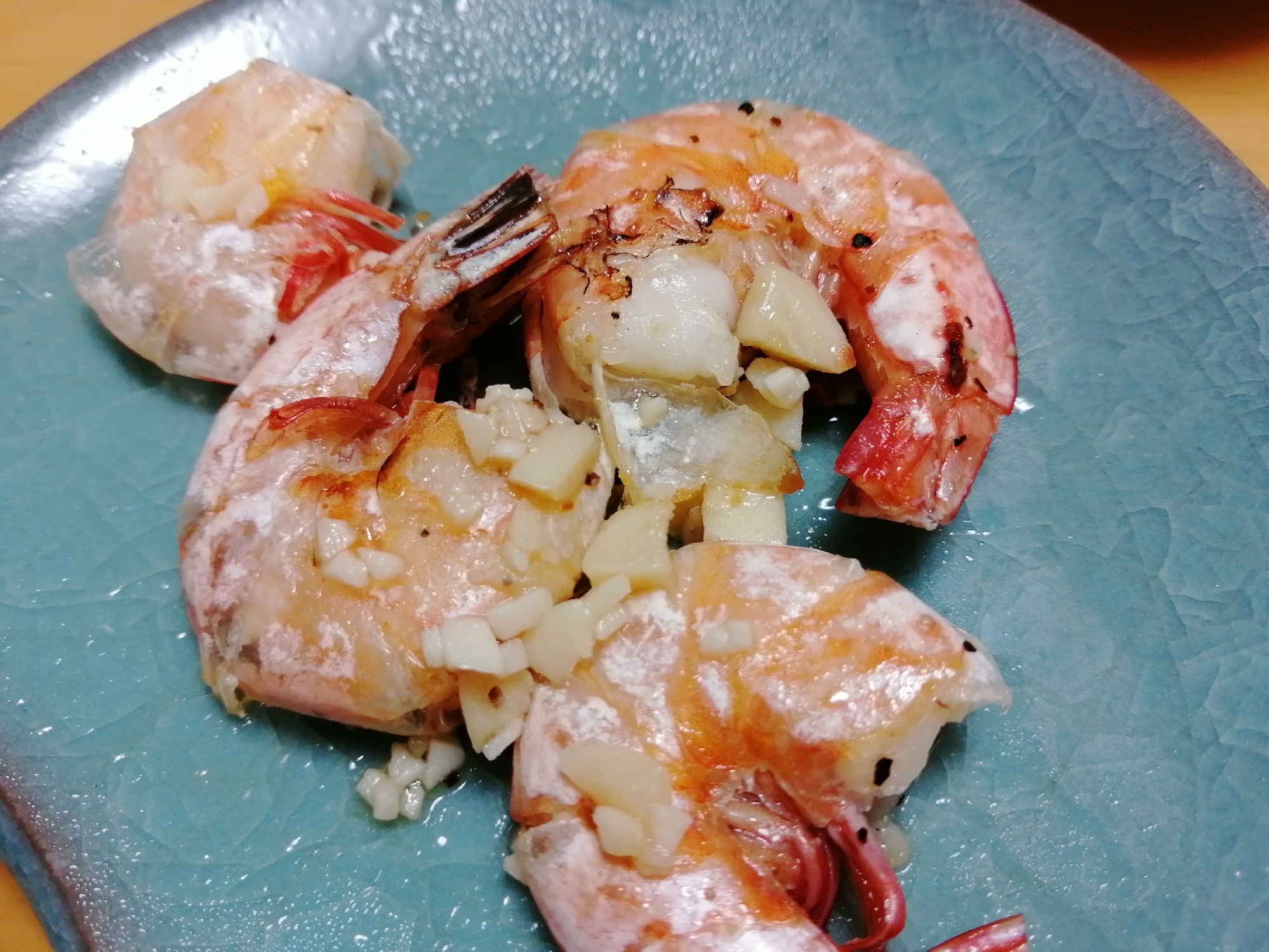 桃屋の刻みにんにくで簡単ガーリックシュリンプ レシピ 作り方 By ちび 楽天レシピ