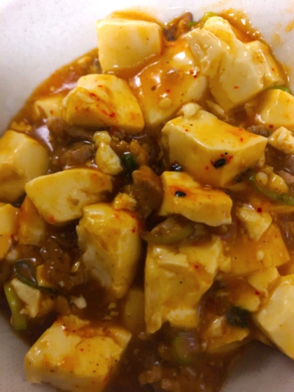 ある調味料で麻婆豆腐