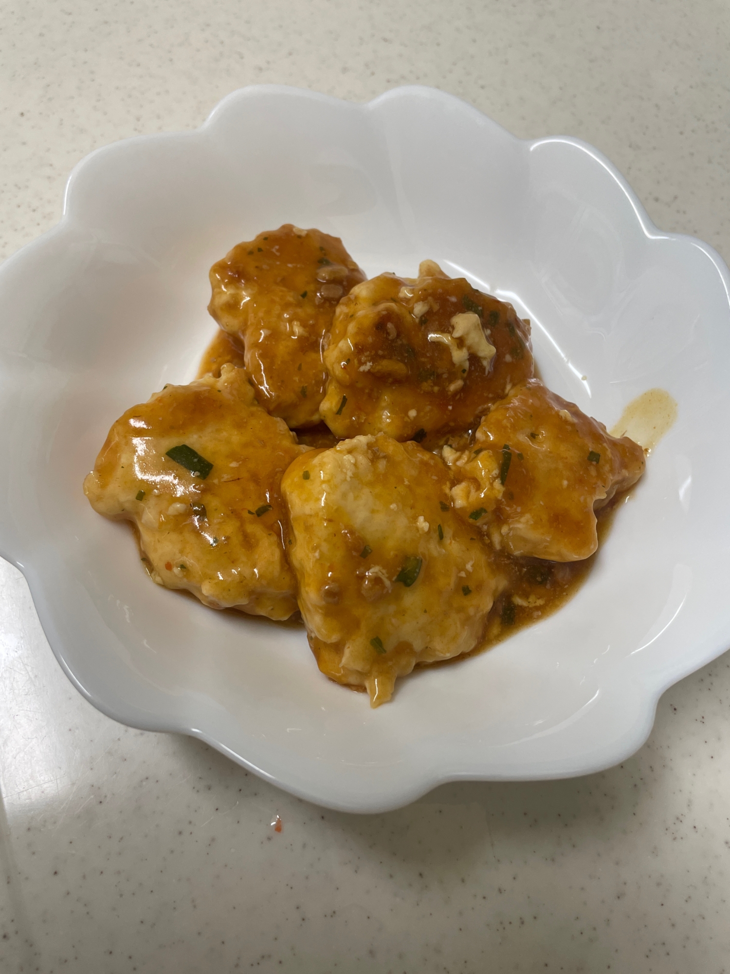市販の素でアレンジ！麻婆鶏