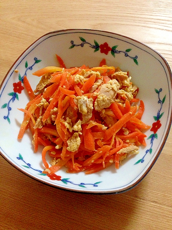 お弁当のおかずに!☆簡単 にんじんしりしり♪