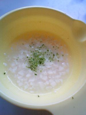 赤ちゃん食べやすい！湯豆腐粥