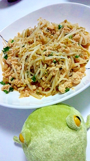 パクチー香る 鶏むねひき肉ともやしのアジアン炒め レシピ 作り方 By 17mm 楽天レシピ パクチー香る 鶏むねひき肉ともやしのアジアン炒め レシピ 作り方 By 17mm 楽天レシピ