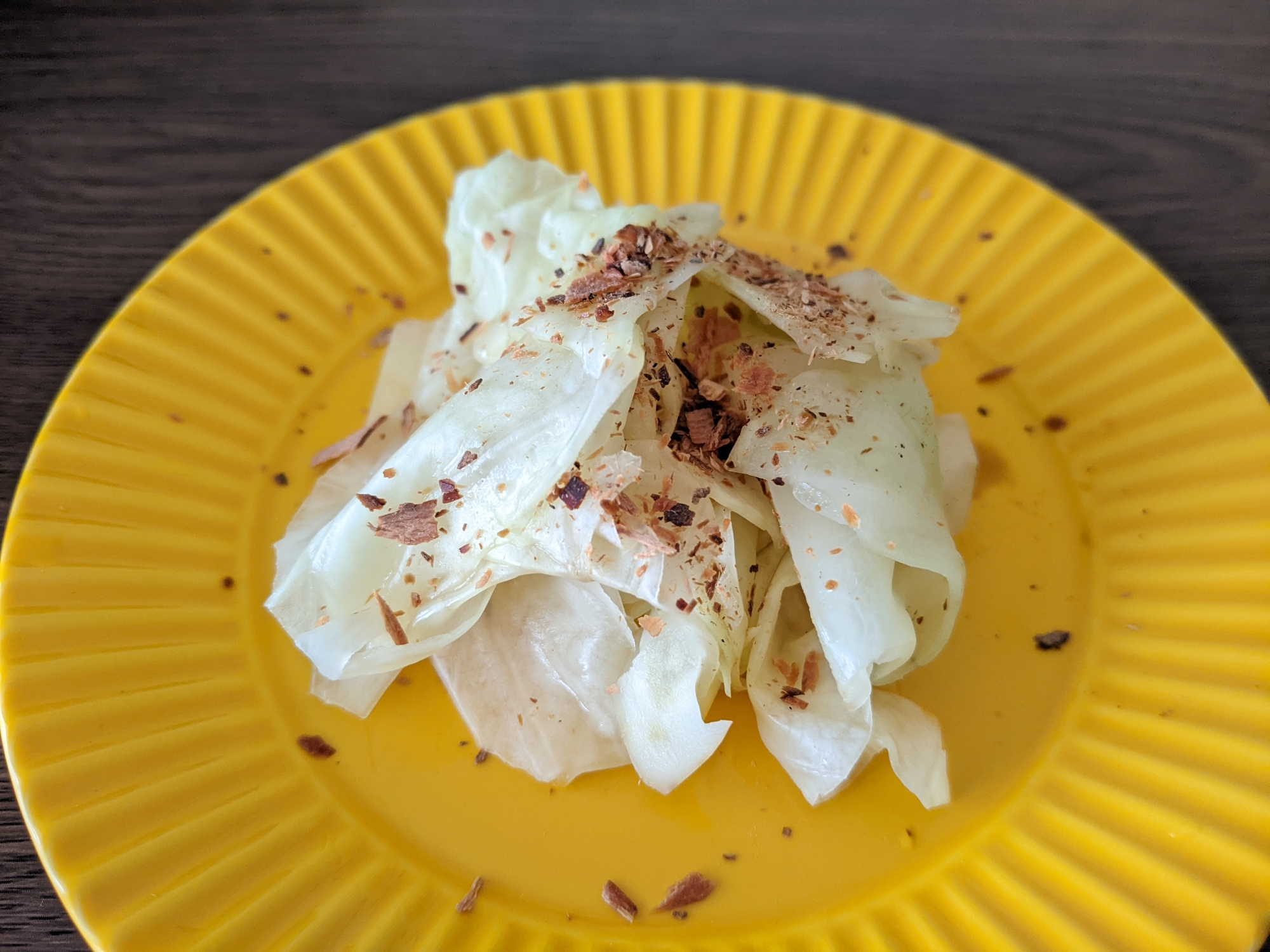 梅おかかキャベツ