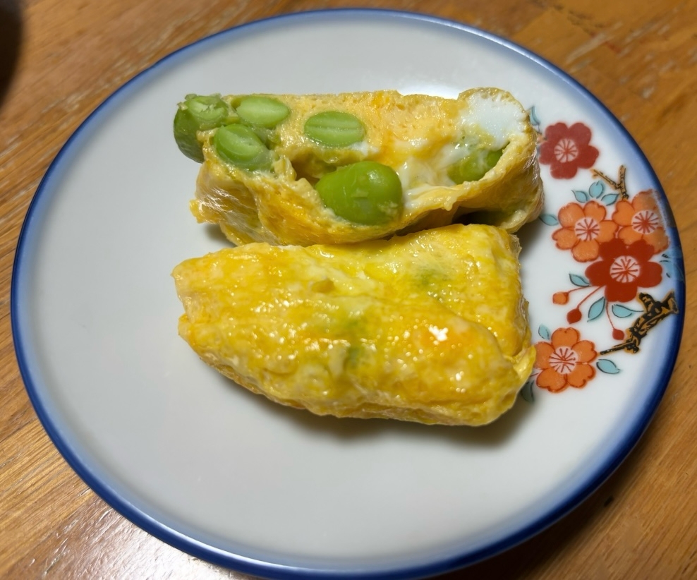枝豆入り　卵焼き