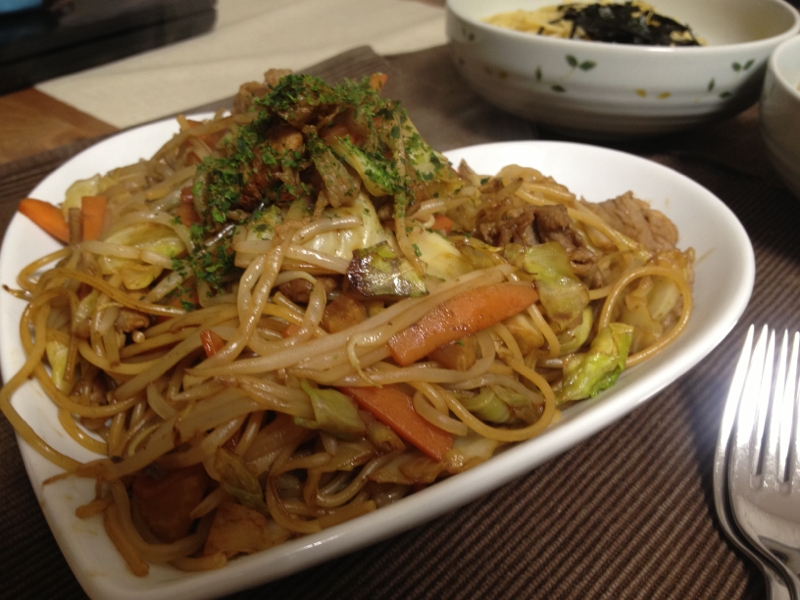 スパゲッティで！焼きスパ