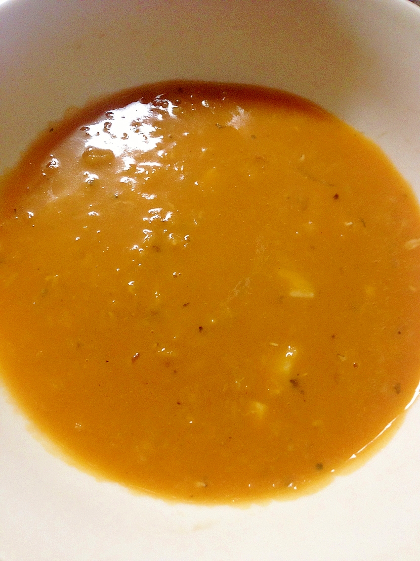 レンズ豆のトマトスープ