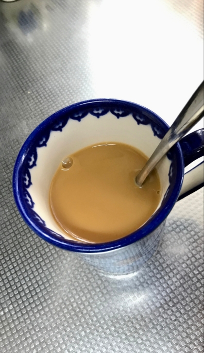 ミルク生姜のホットコーヒー