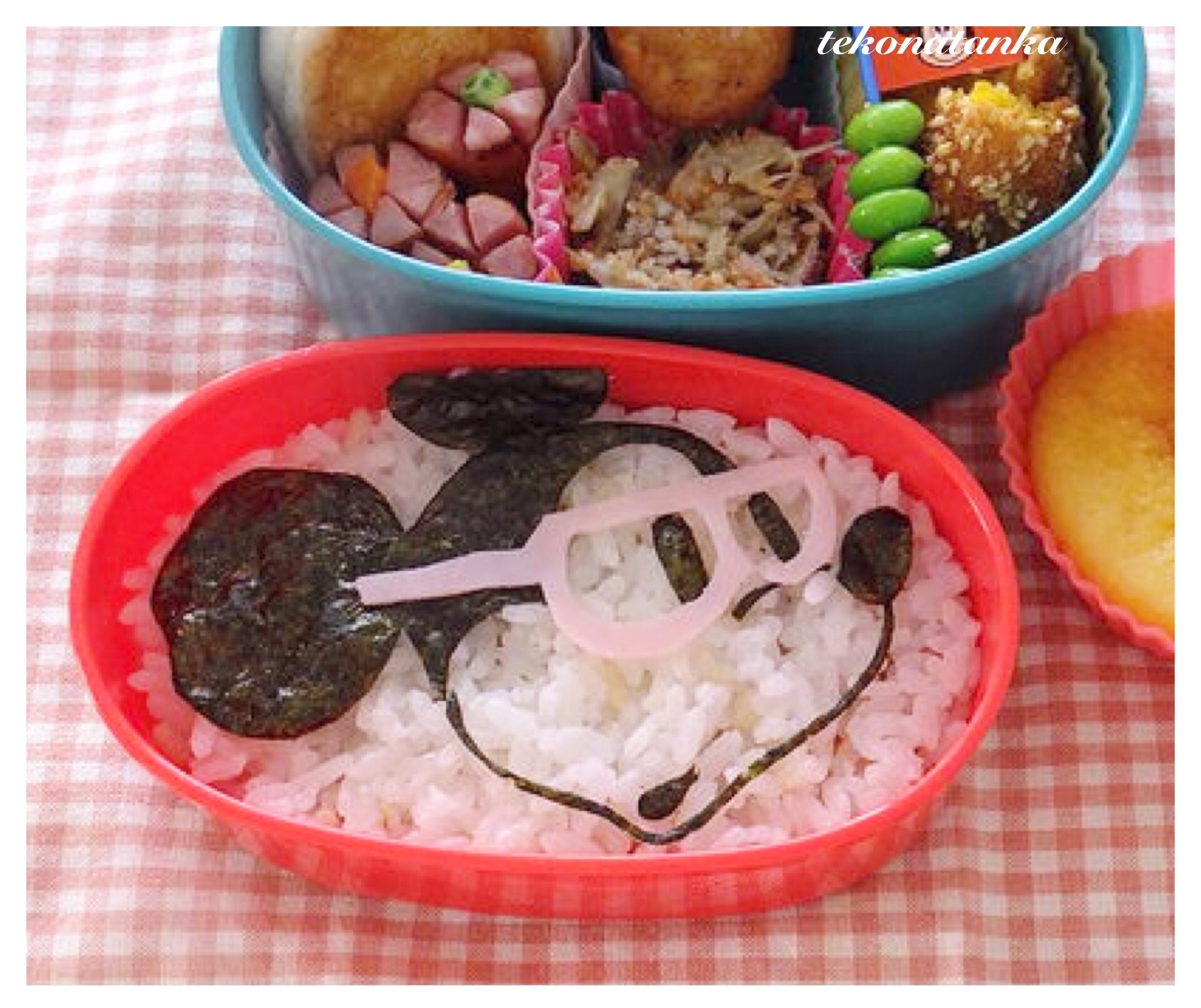 簡単 メガネミッキーのキャラ弁 レシピ 作り方 By Tekonani 楽天レシピ 簡単 メガネミッキーのキャラ弁 レシピ 作り方 By Tekonani 楽天レシピ